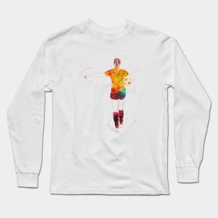 Soccer Player Girl Long Sleeve T-Shirt